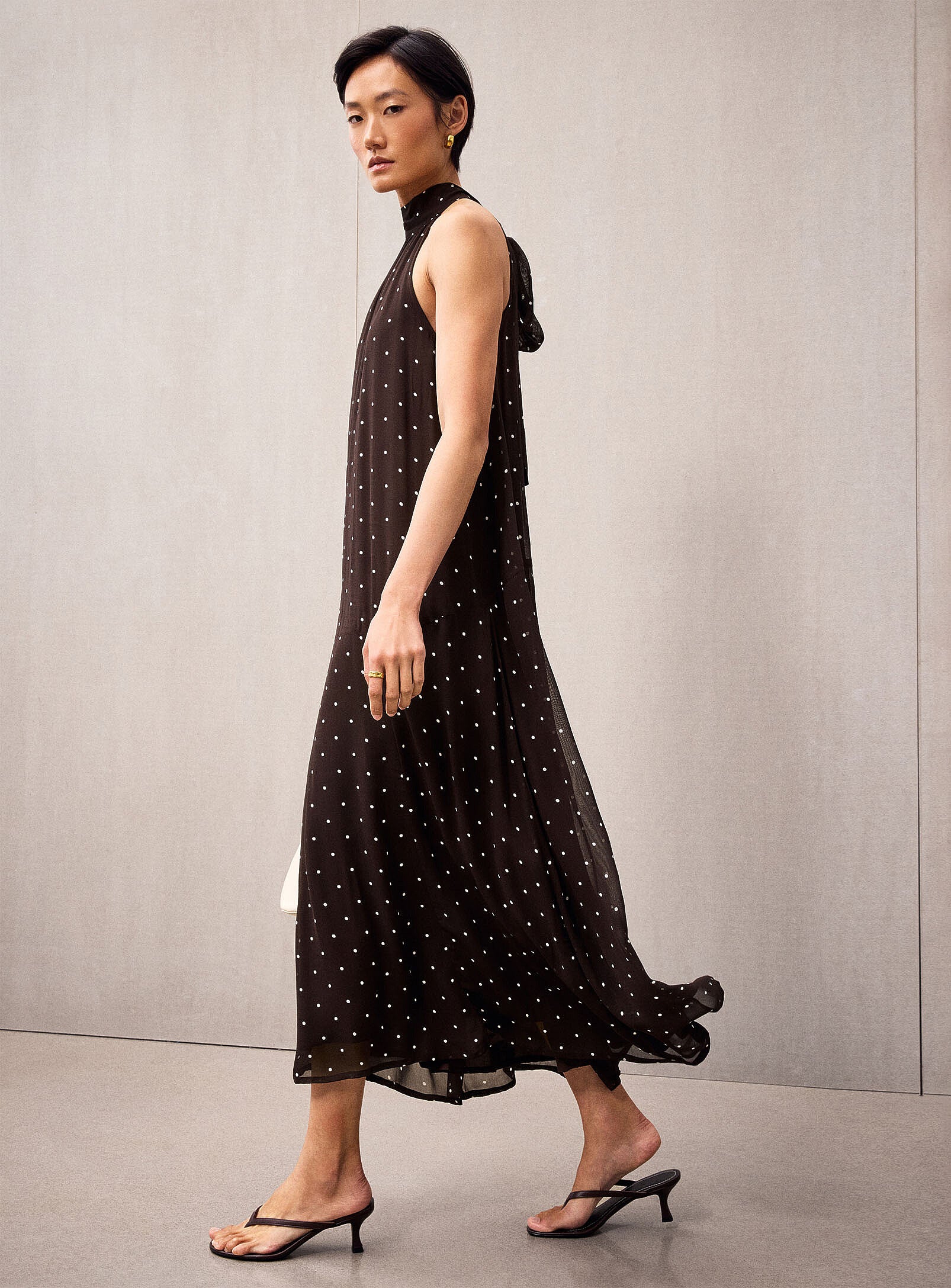 Part Two Dorthemie Dress -Brown