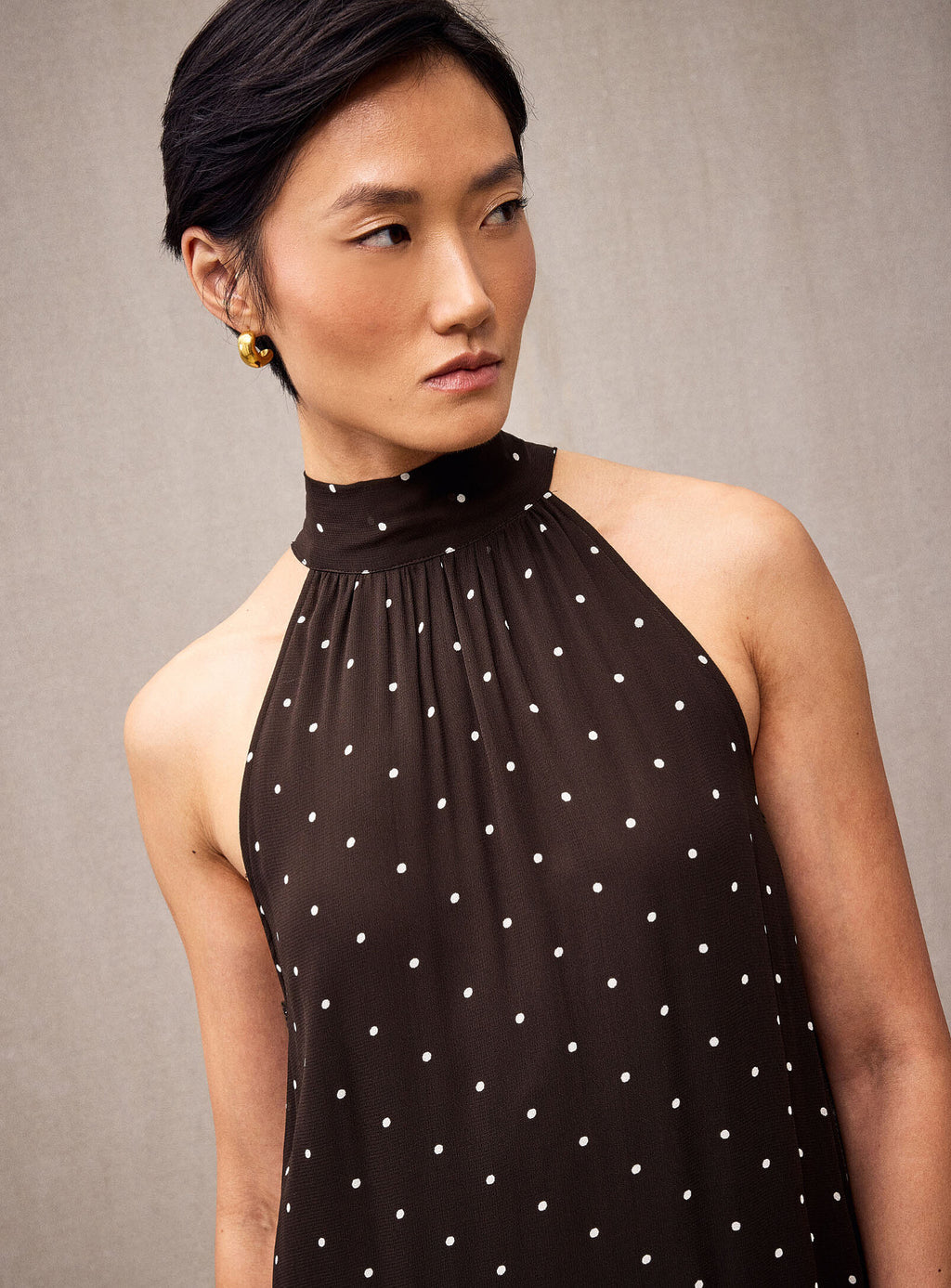 Part Two Dorthemie Dress -Brown