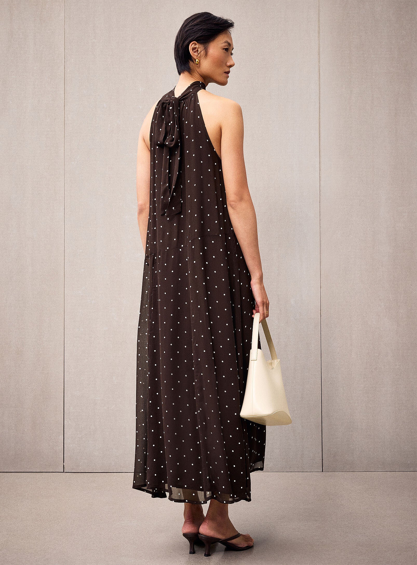 Part Two Dorthemie Dress -Brown
