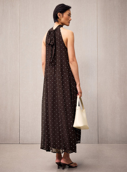 Part Two Dorthemie Dress -Brown