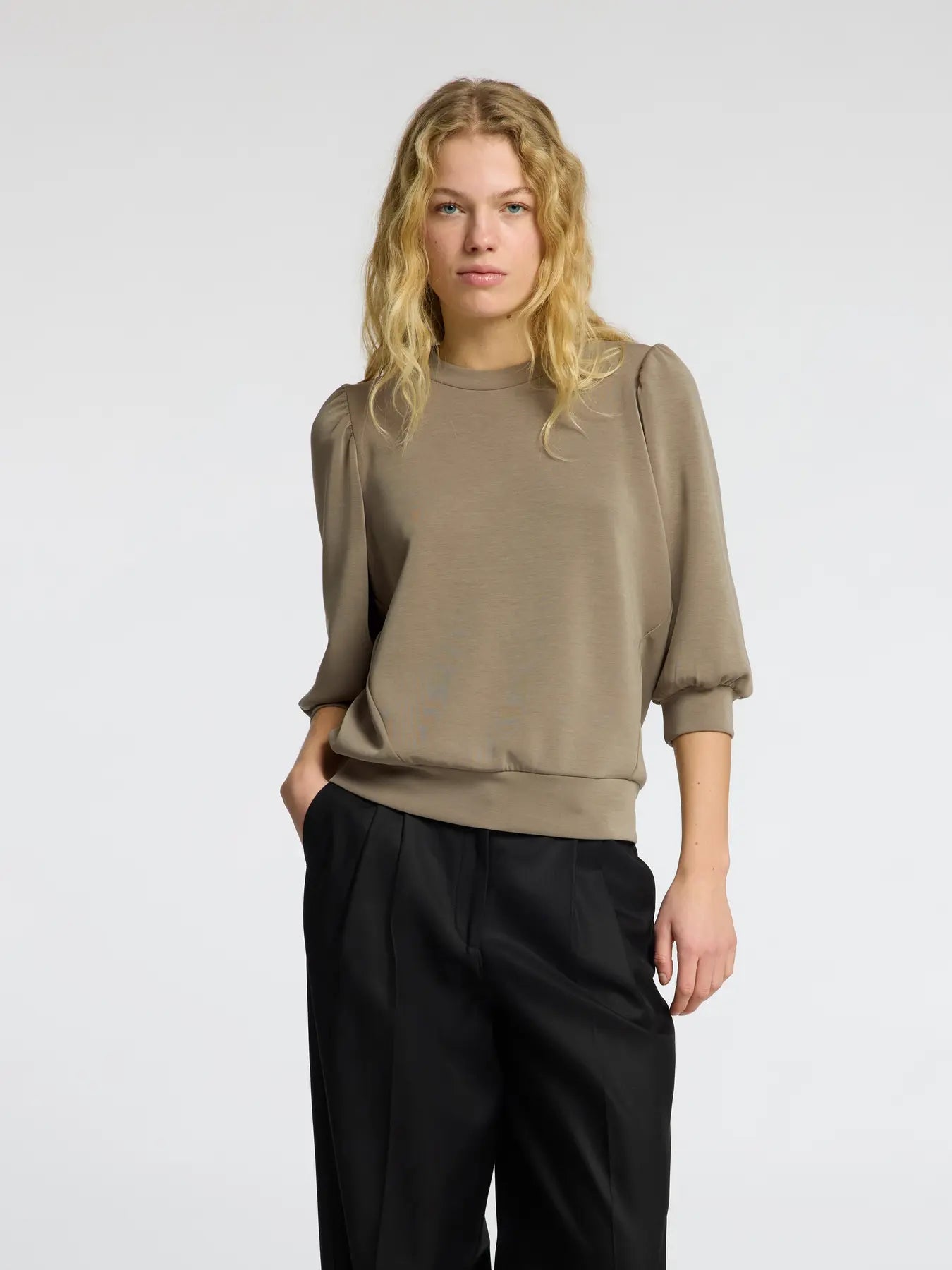 Selected Femme Tenny Sweatshirt - Vetiver