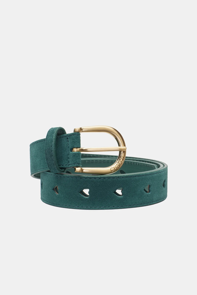 Fabienne Chapot Cut It Out Belt - Bottle Green