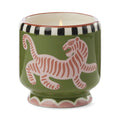 Paddywax A Dopo Tiger Ceramic Candle - Black Cedar/ Fig