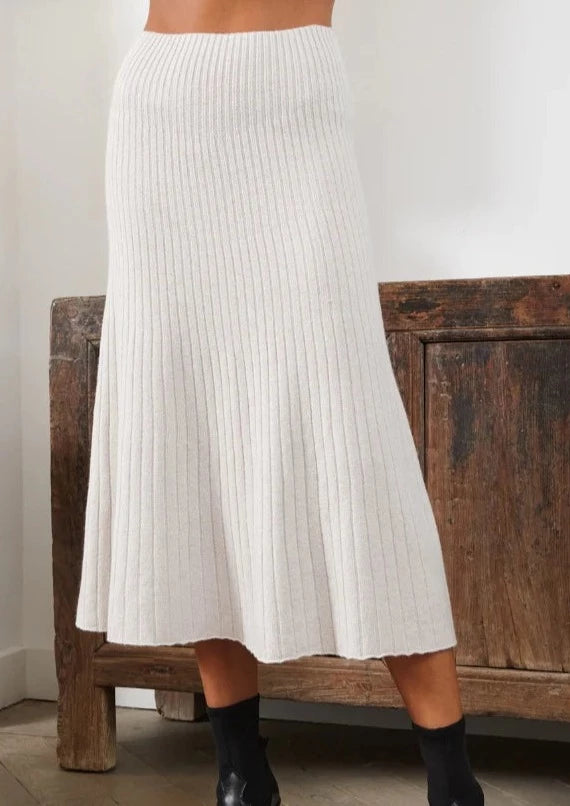 Charli Alma Skirt - Ivory