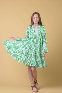 Dream Lobster Dress - Runa Green