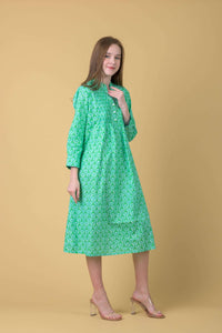 Dream Phantom Dress - Doozy Green