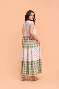 Dream Geisha Maxi Dress - Pelican Coral