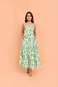 Dream Kitty Dress - Runa Green