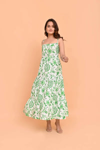 Dream Kitty Dress - Runa Green
