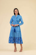 Dream Corfu Dress - Blue