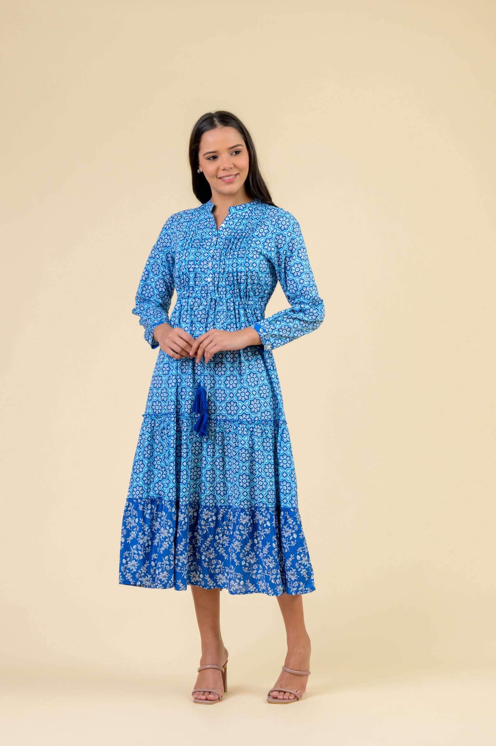 Dream Corfu Dress - Blue