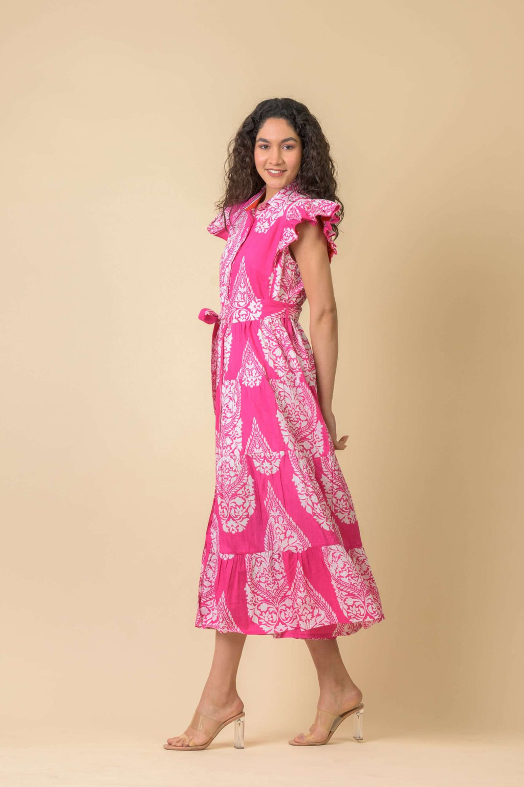 Dream Longbeach Dress - Pink