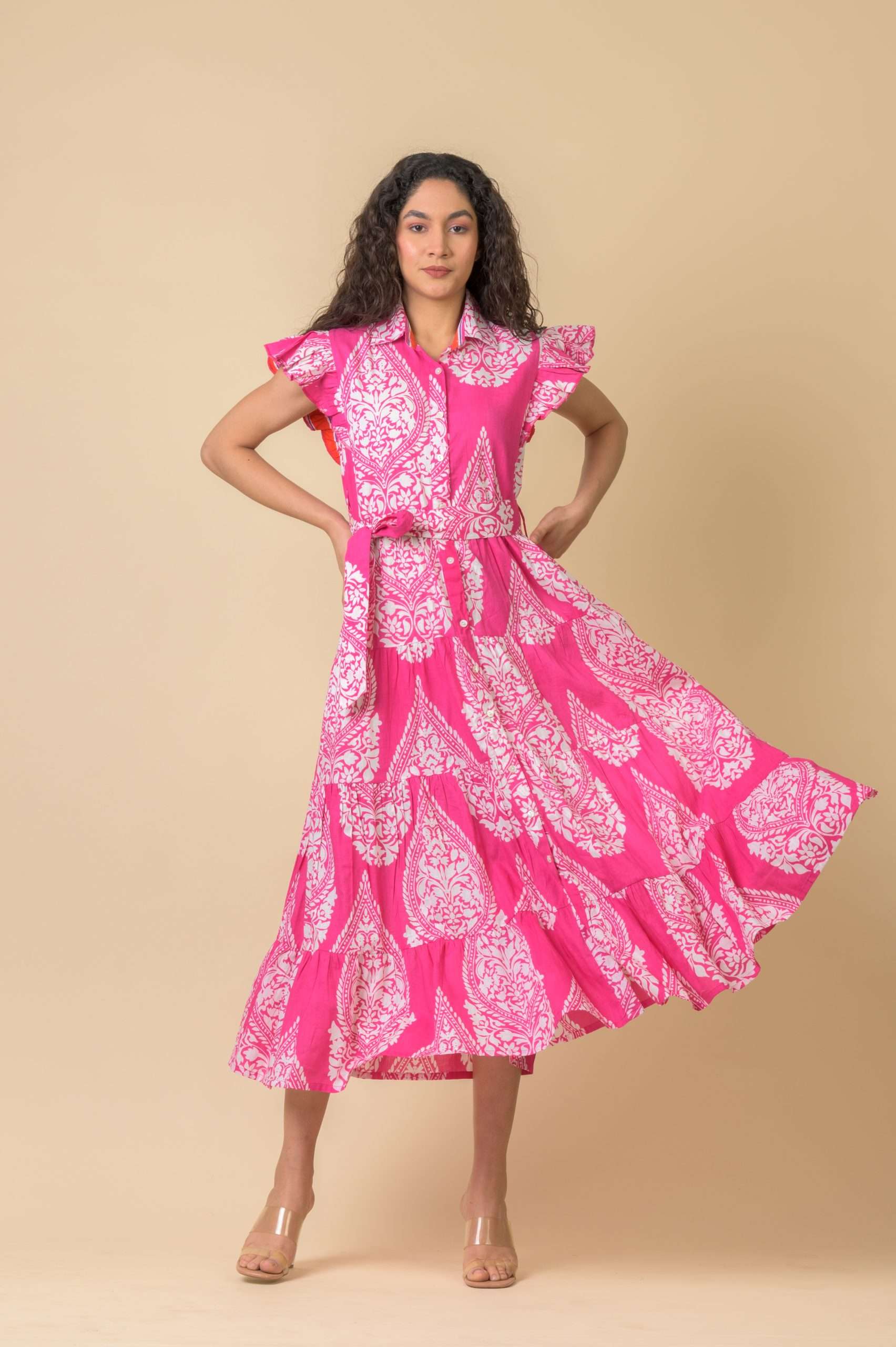 Dream Longbeach Dress - Pink