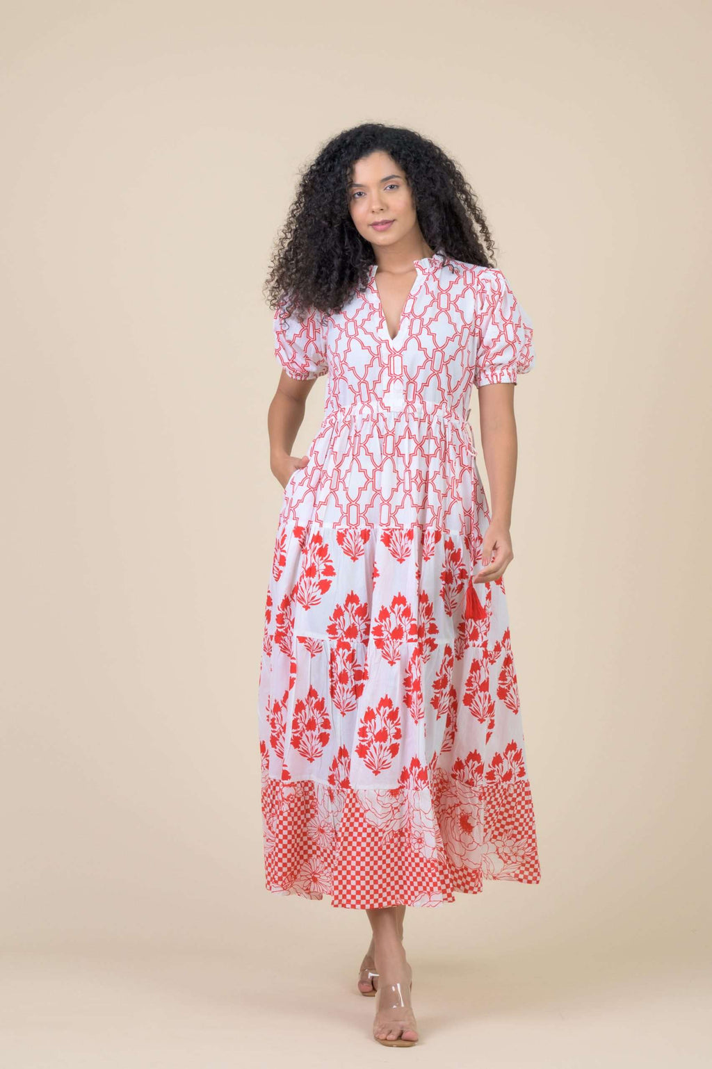 Dream Inis Dress - Red