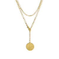 Ashiana Paris Long Coin Necklace