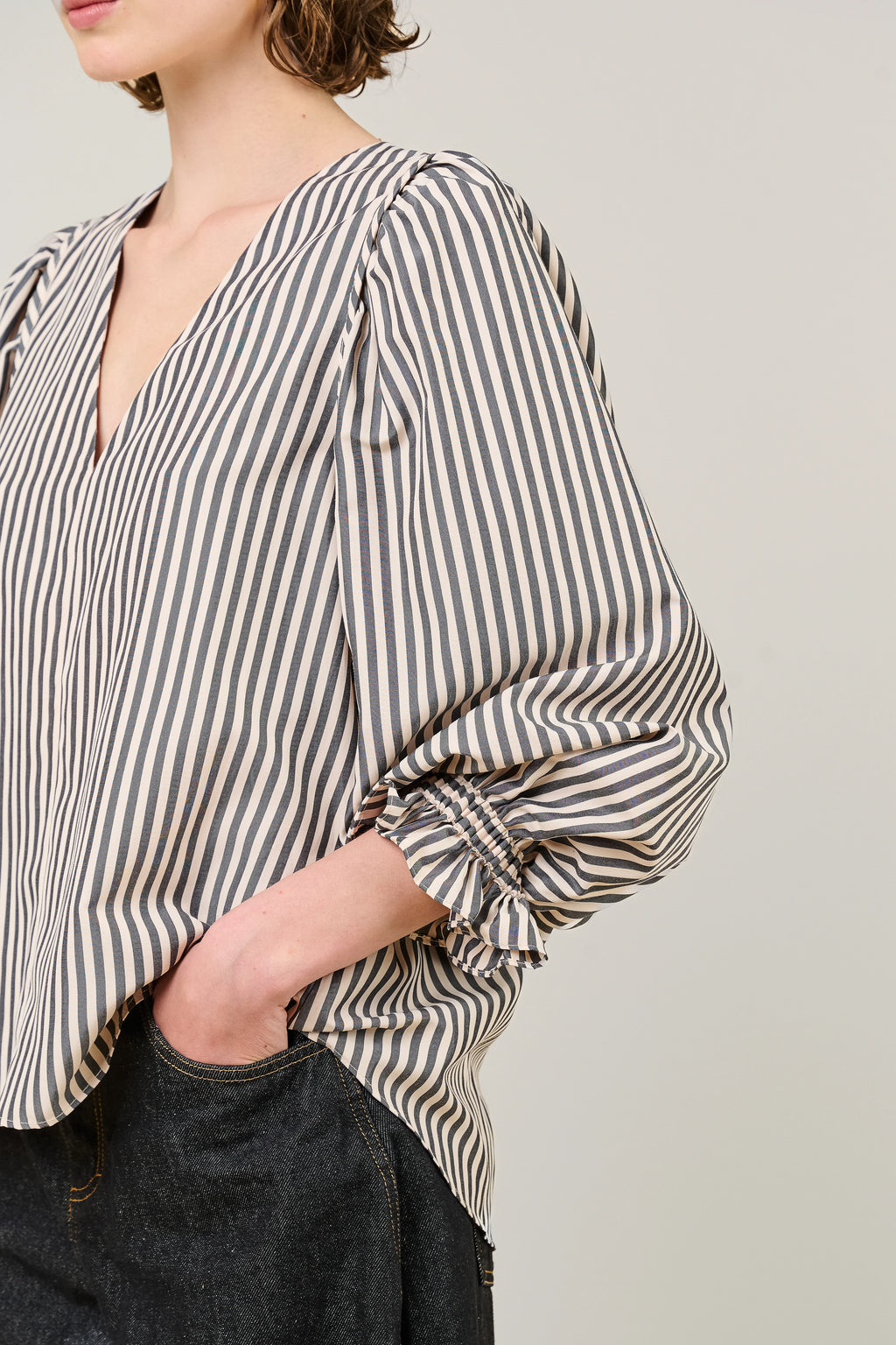 Vivere Remi Striped Blouse