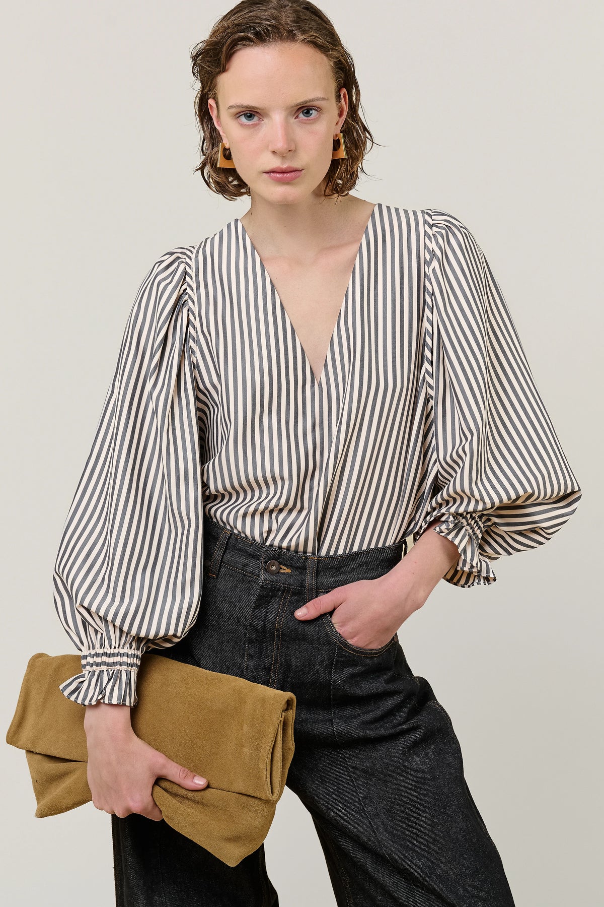 Vivere Remi Striped Blouse