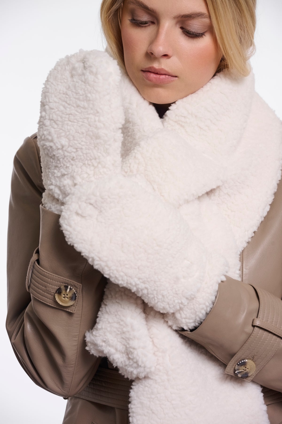 Rino & Pelle Aleida Teddy Gloves - Birch