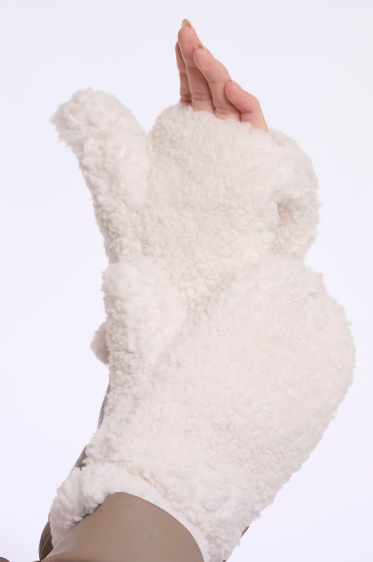 Rino & Pelle Aleida Teddy Gloves - Birch