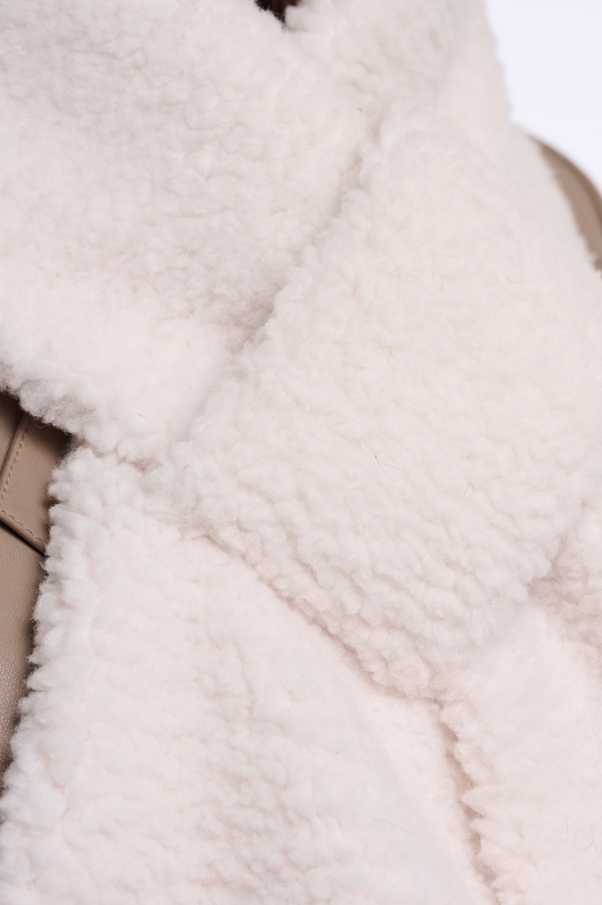 Rino & Pelle Asho Teddy Scarf - Birch