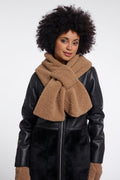 Rino & Pelle Asho Teddy Scarf - Toast