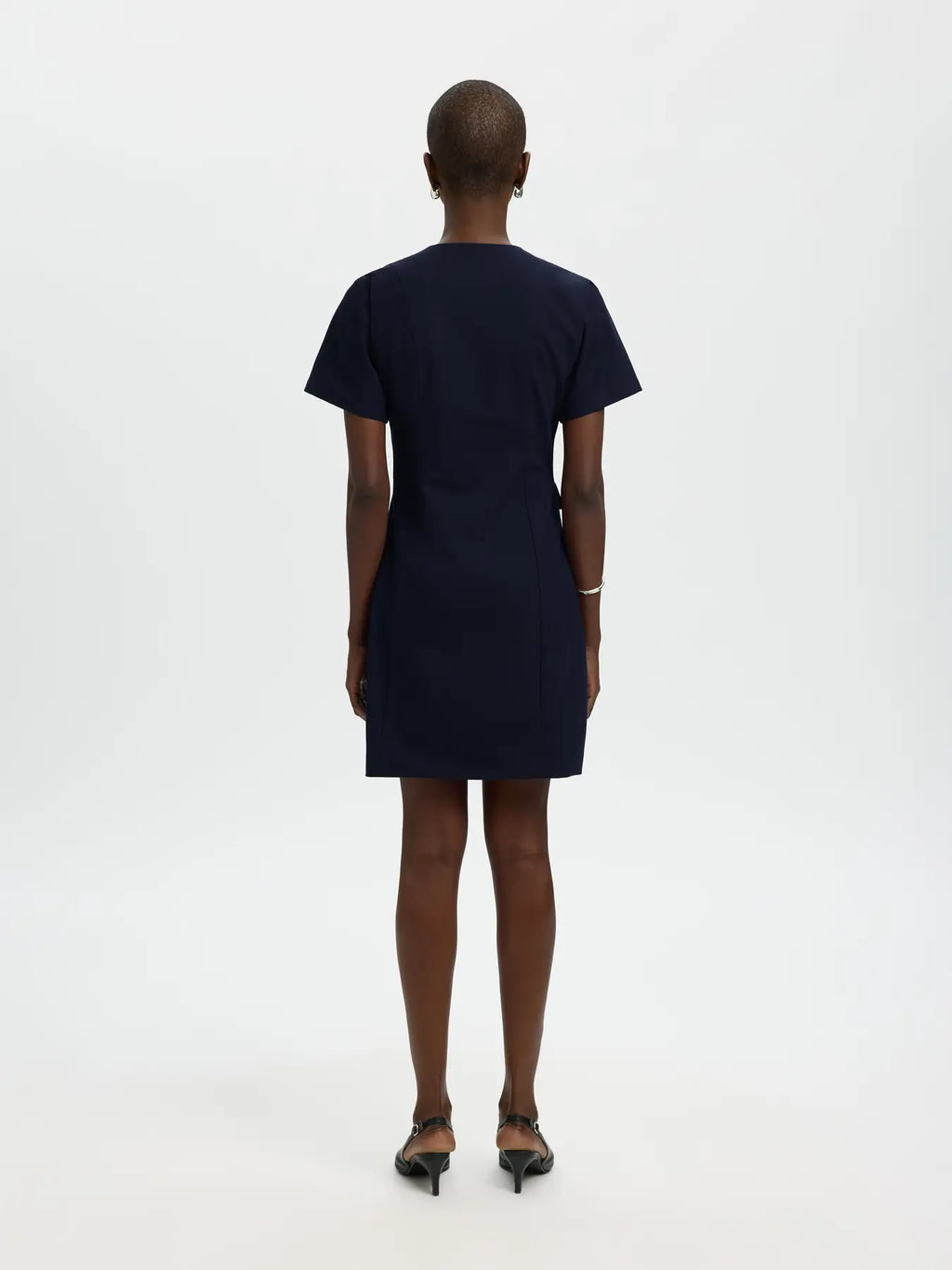 Selected Tora Short Dress - Navy