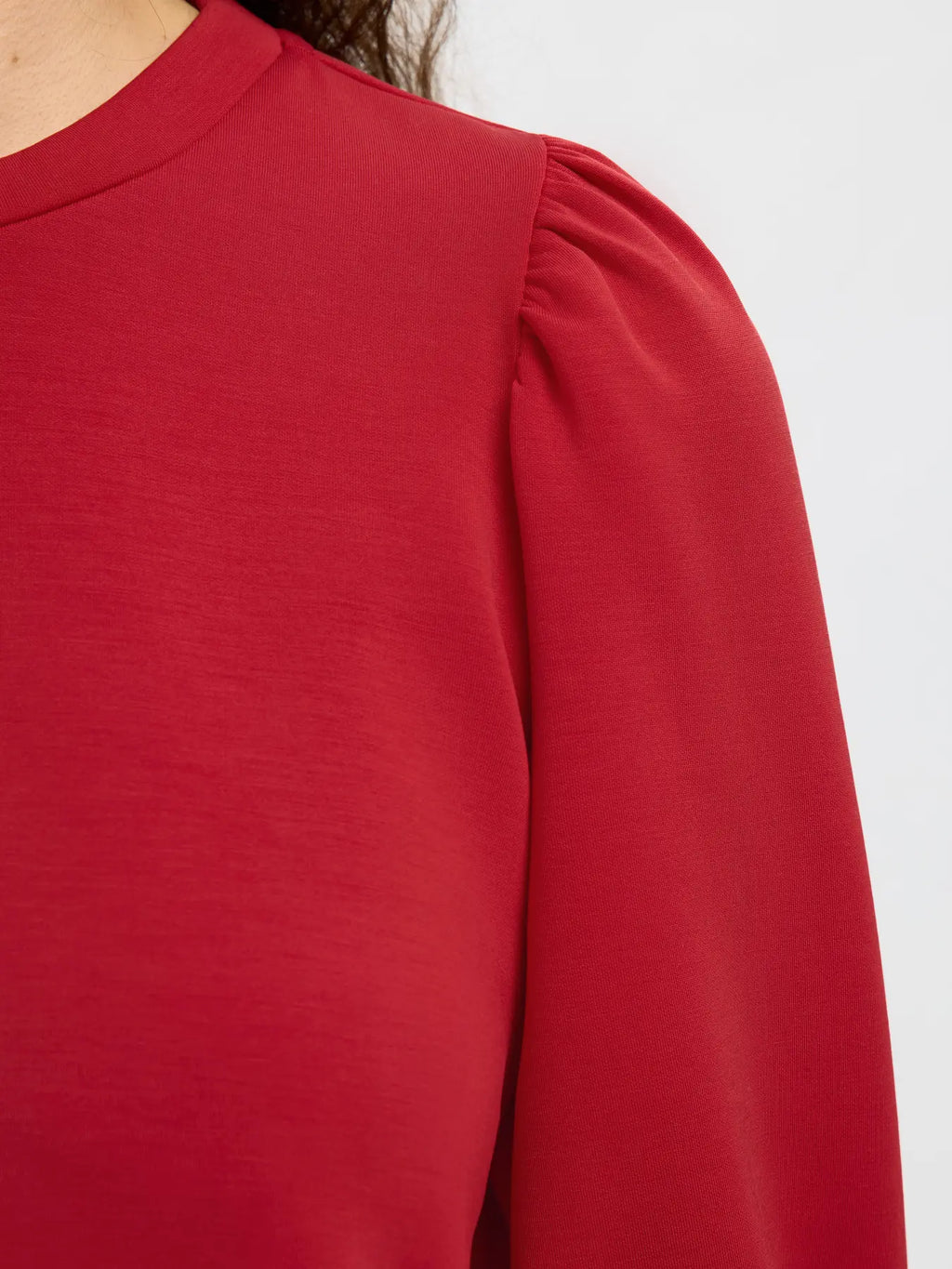 Selected Femme Tenny Sweatshirt - Red