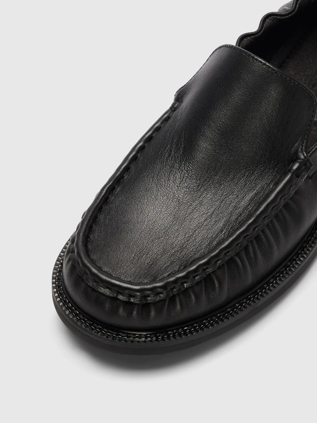 Selected Weden Loafers - Black Leather