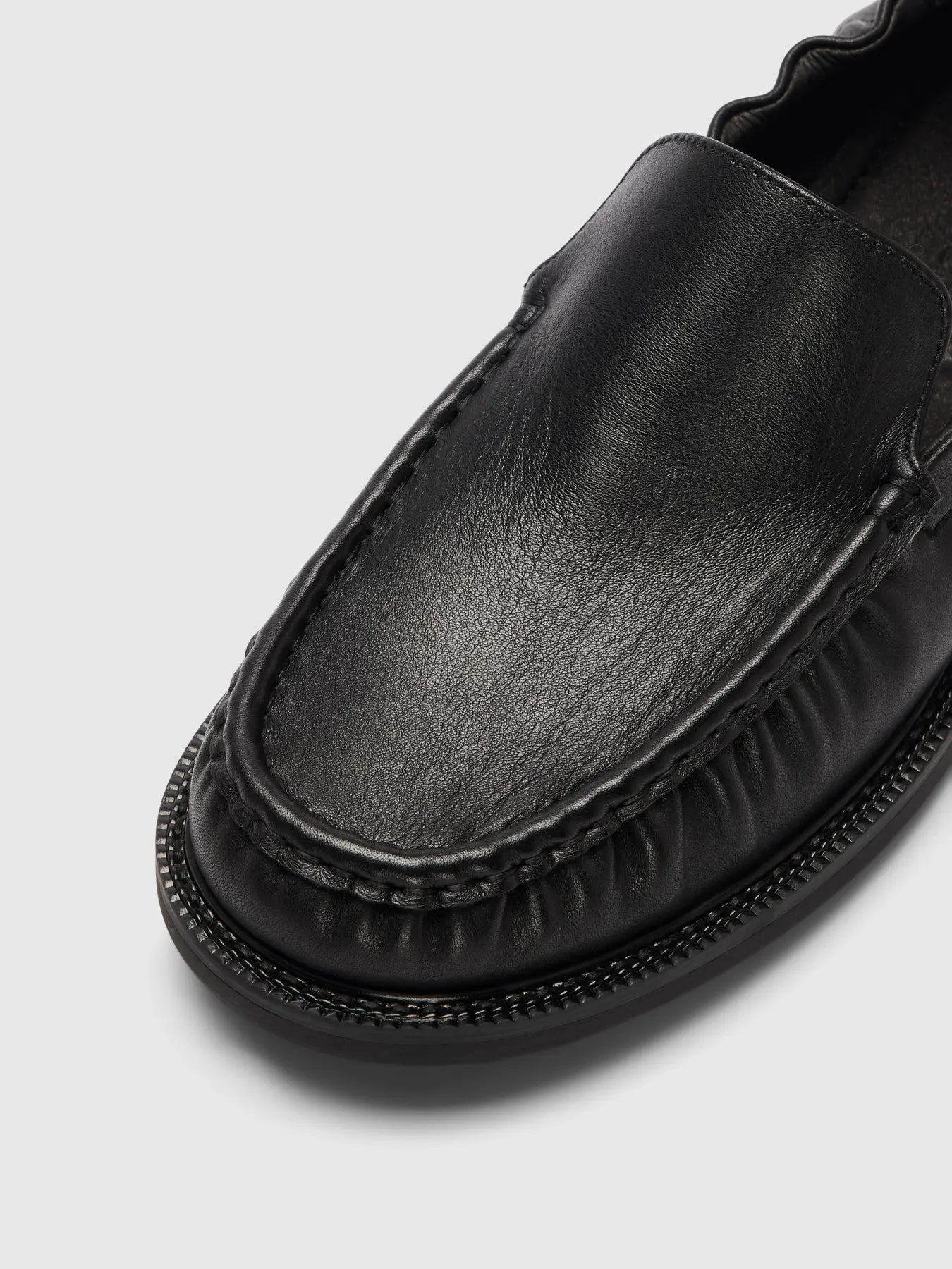 Selected Weden Loafers - Black Leather