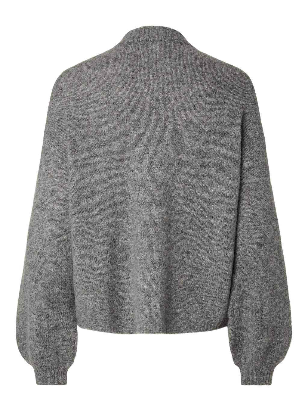 YAS Enya Loose Cardigan - Grey