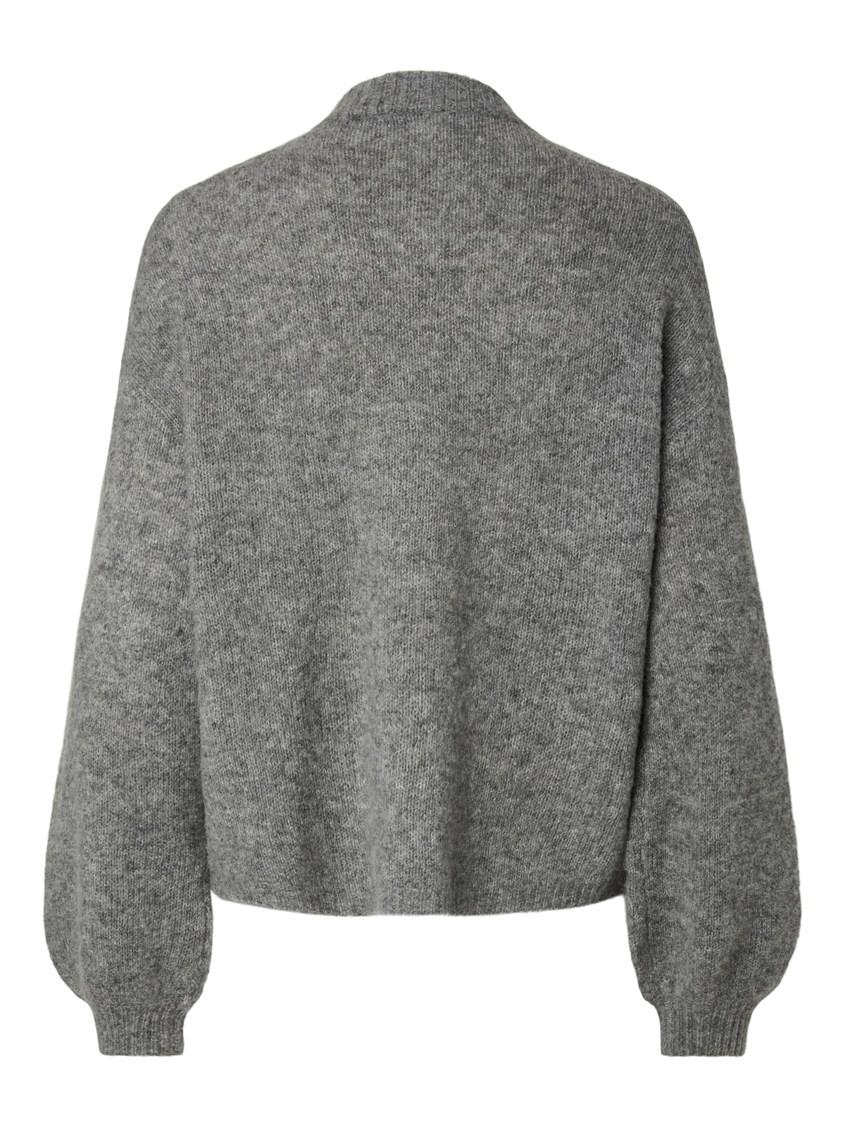 YAS Enya Loose Cardigan - Grey