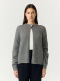 YAS Enya Loose Cardigan - Grey