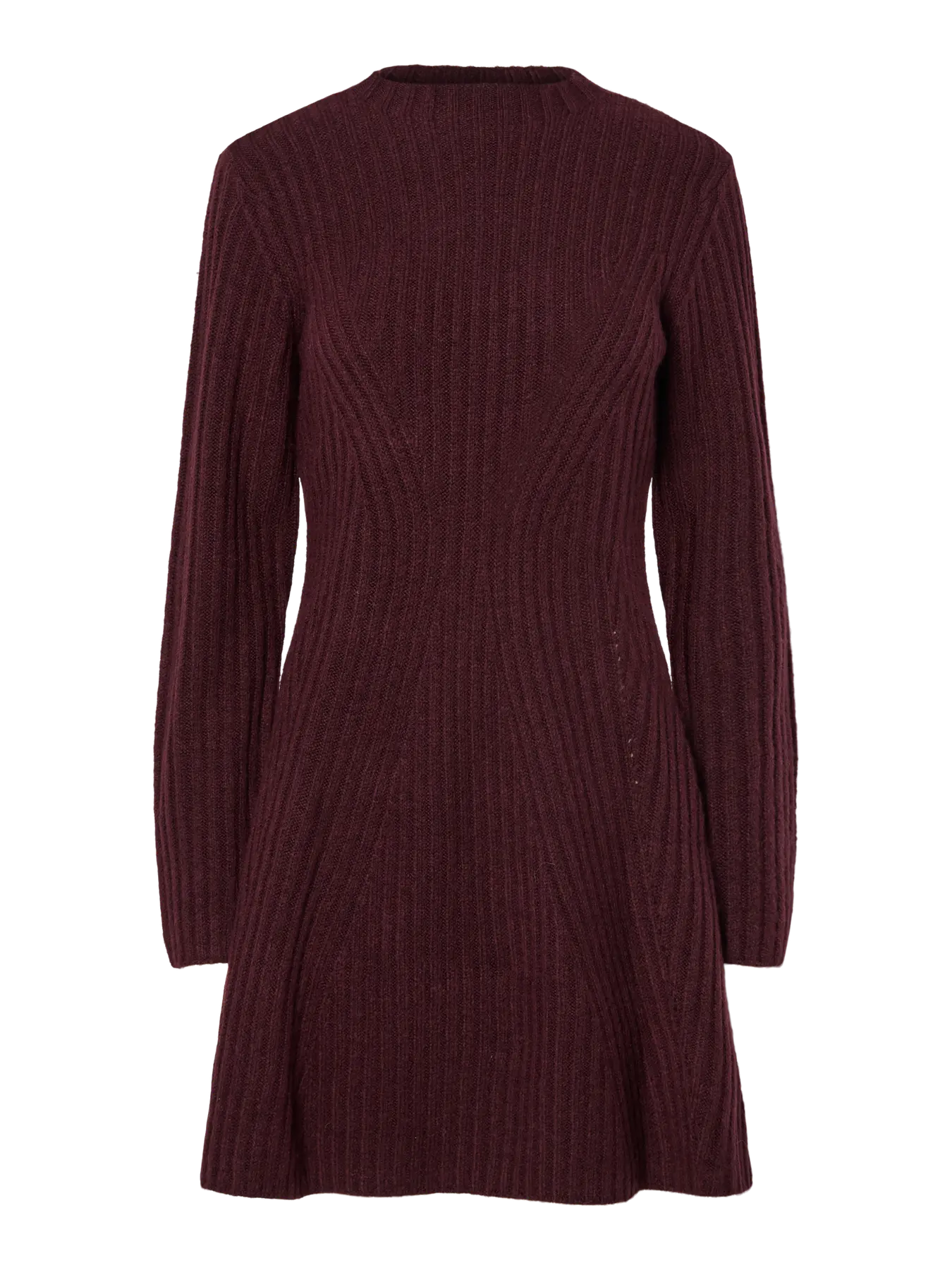 YAS Dolly Knit Dress - Port