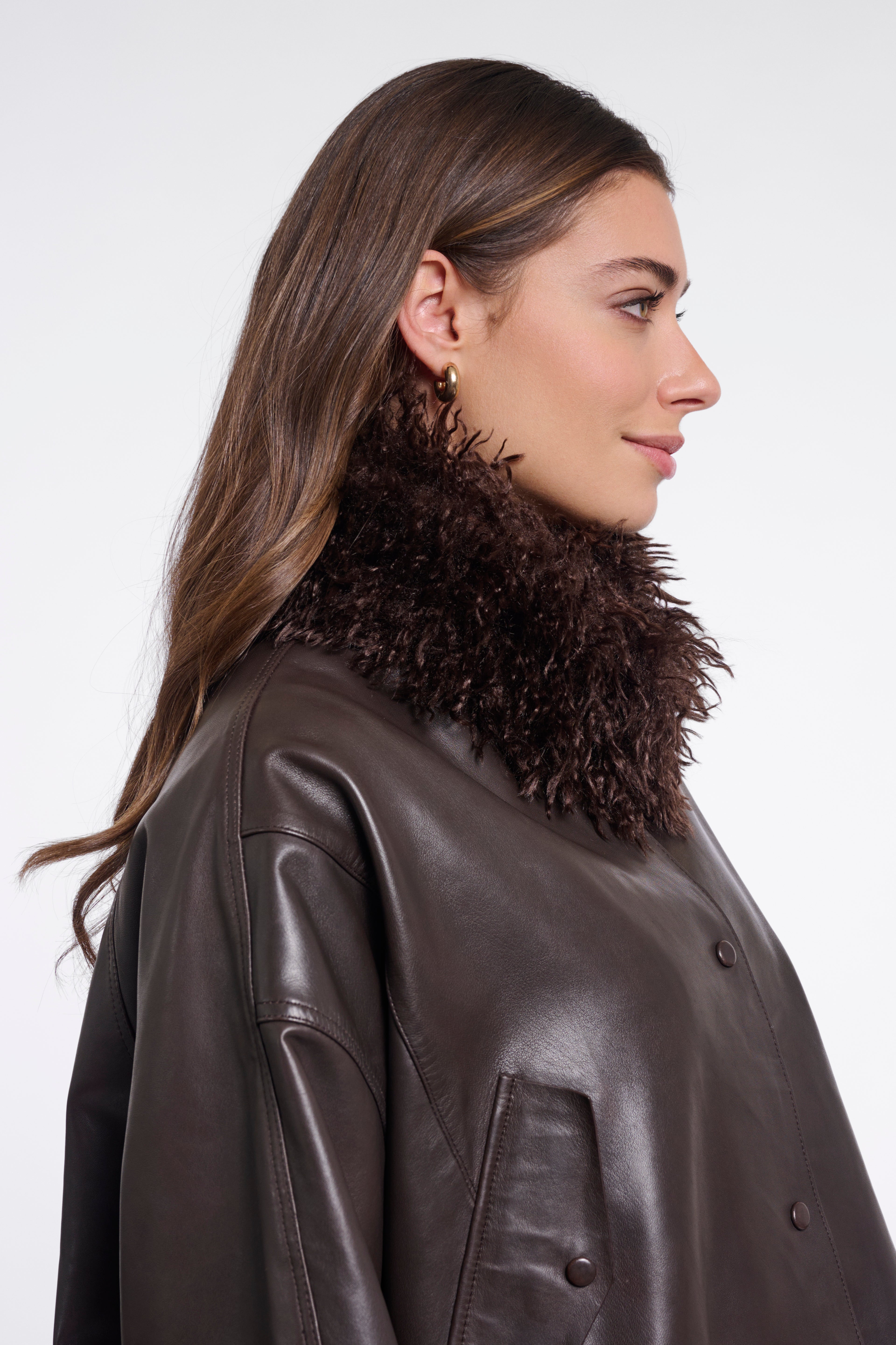 Rino & Pelle Banu Scarf - Coffee