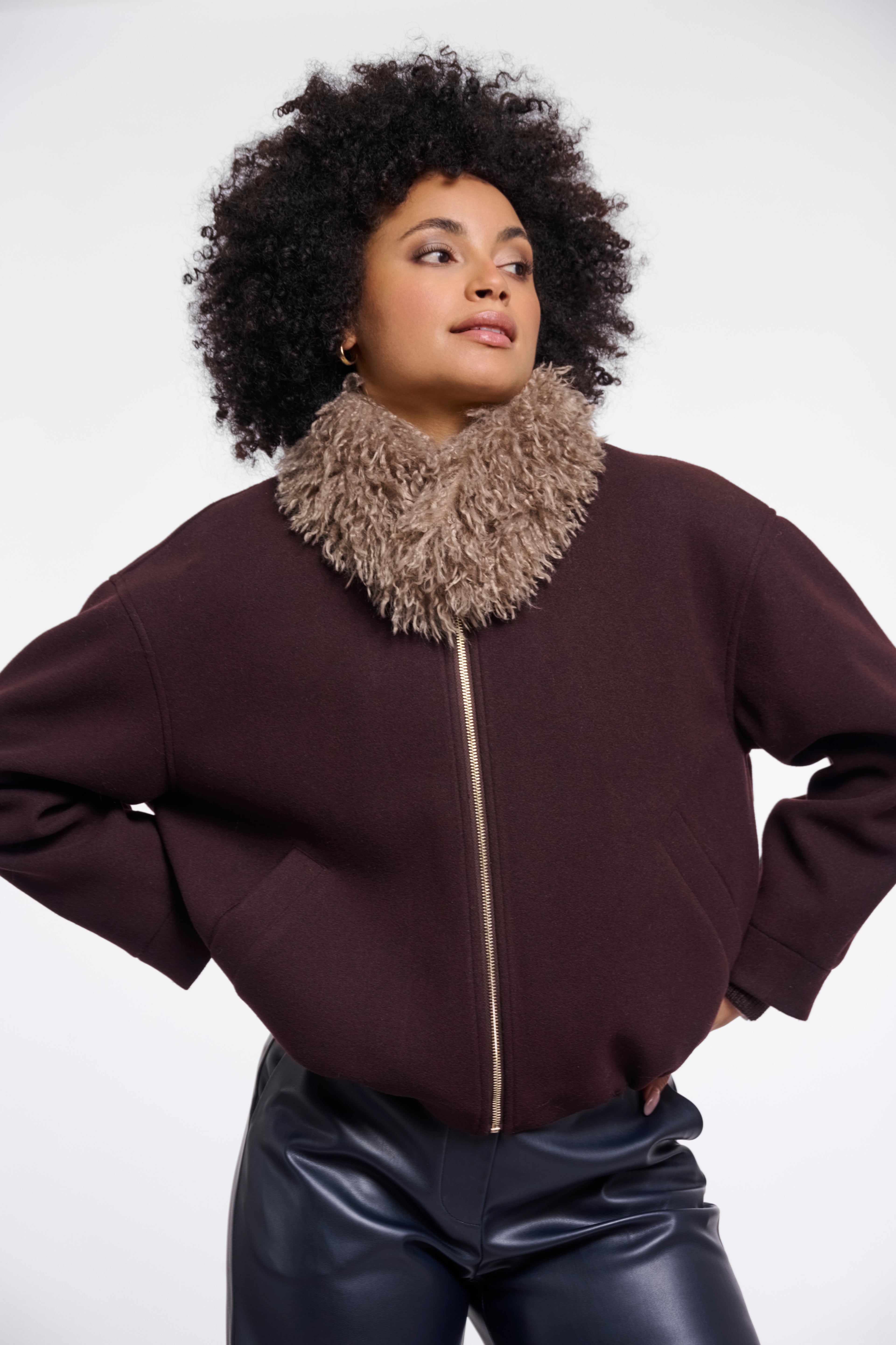 Rino & Pelle Banu Scarf - Mocha