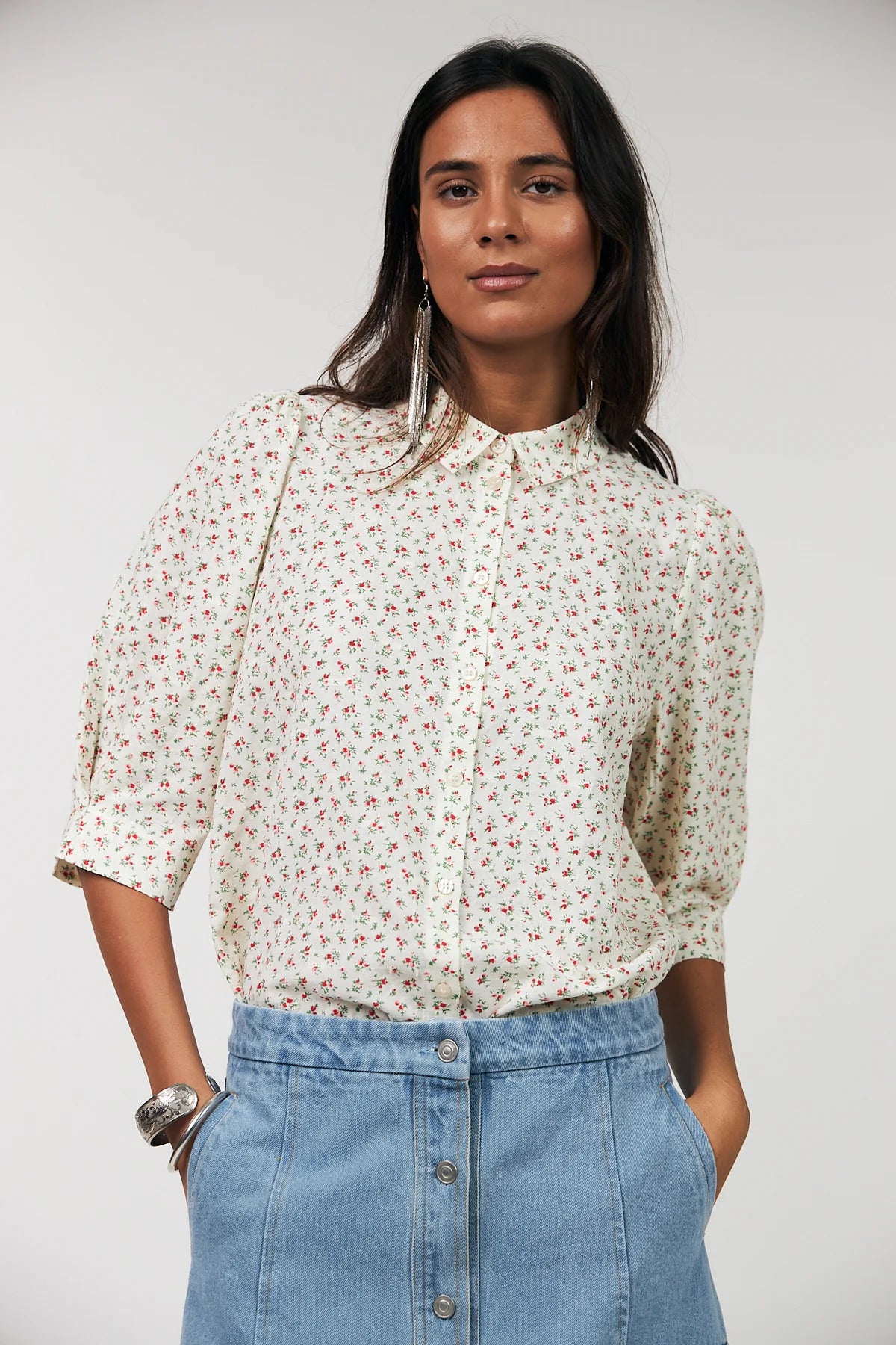 Lollys Laundry Bono Blouse - Red