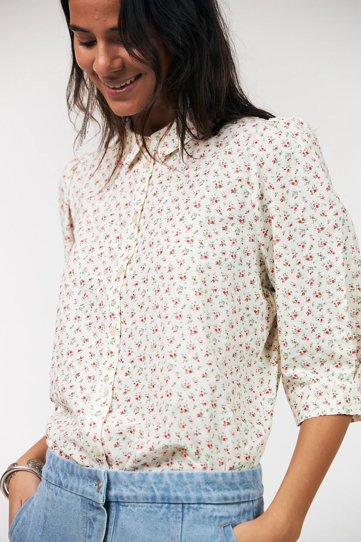 Lollys Laundry Bono Blouse - Red