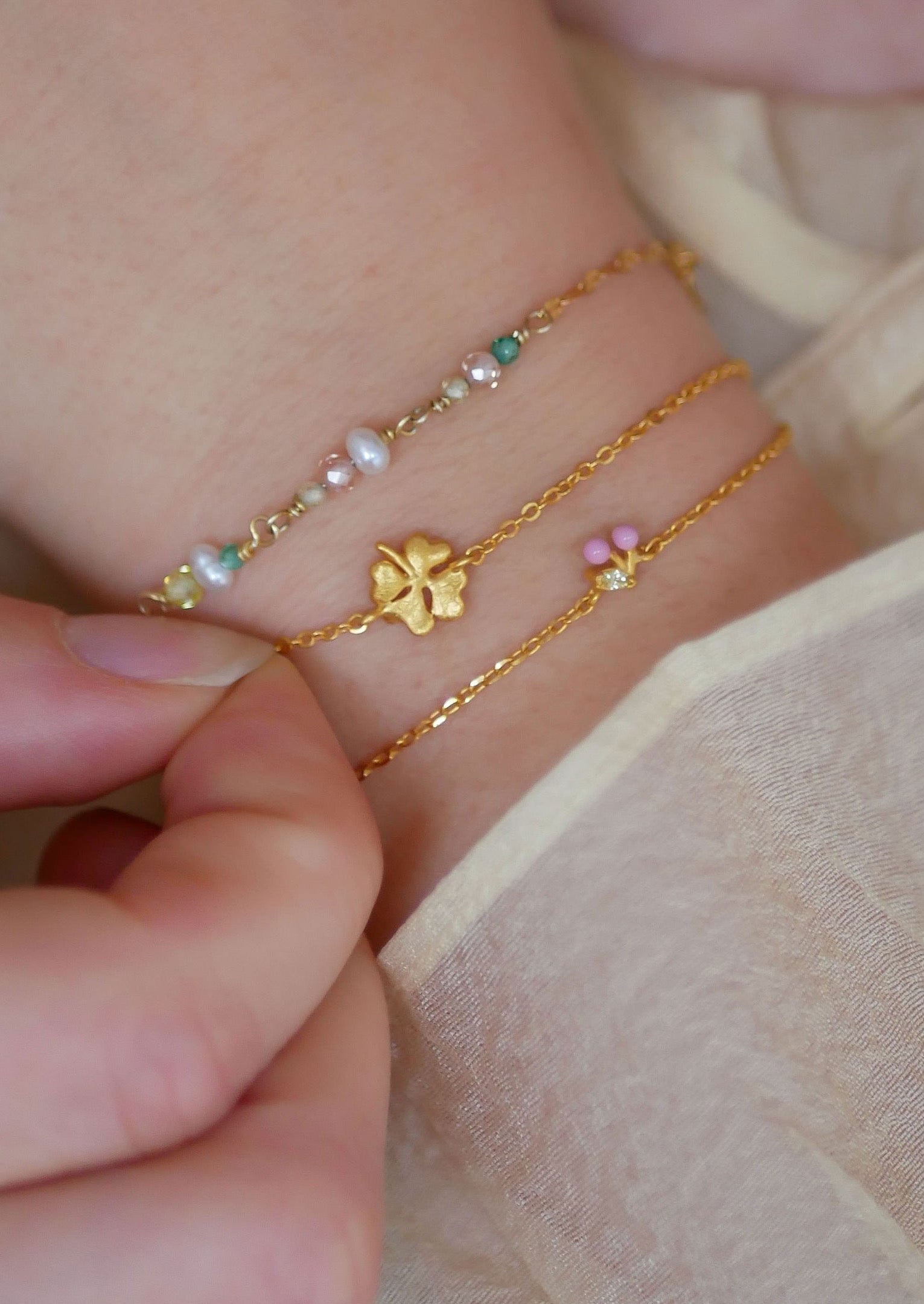 Enamel Lucie Bracelet