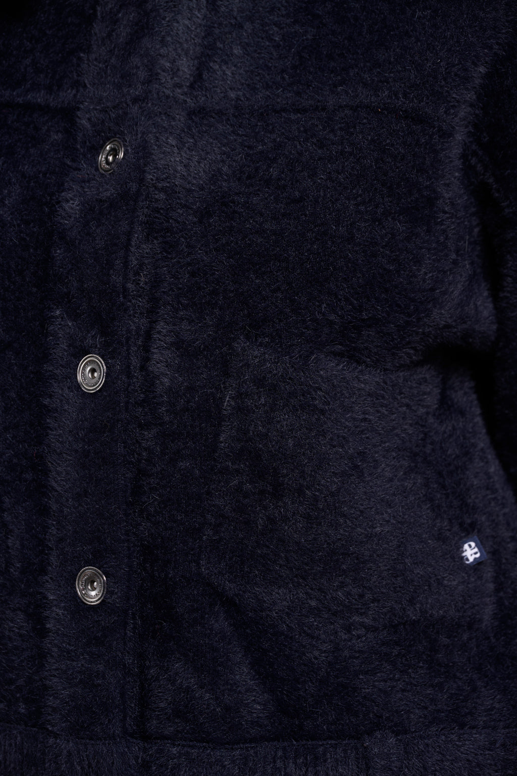 Rino & Pelle Bubbly Boxy Jacket - Navy