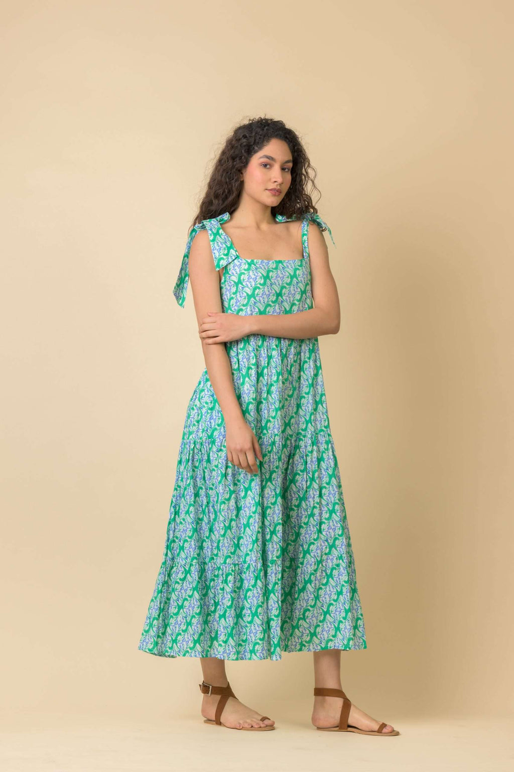 Dream Capri Dress - Green