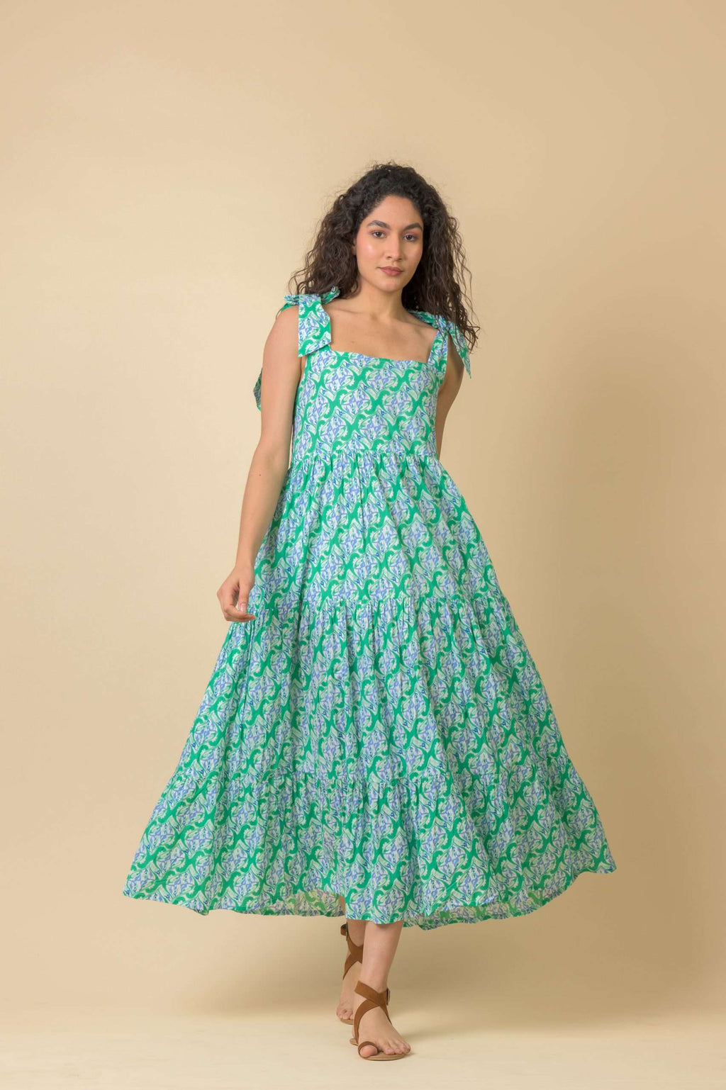 Dream Capri Dress - Green