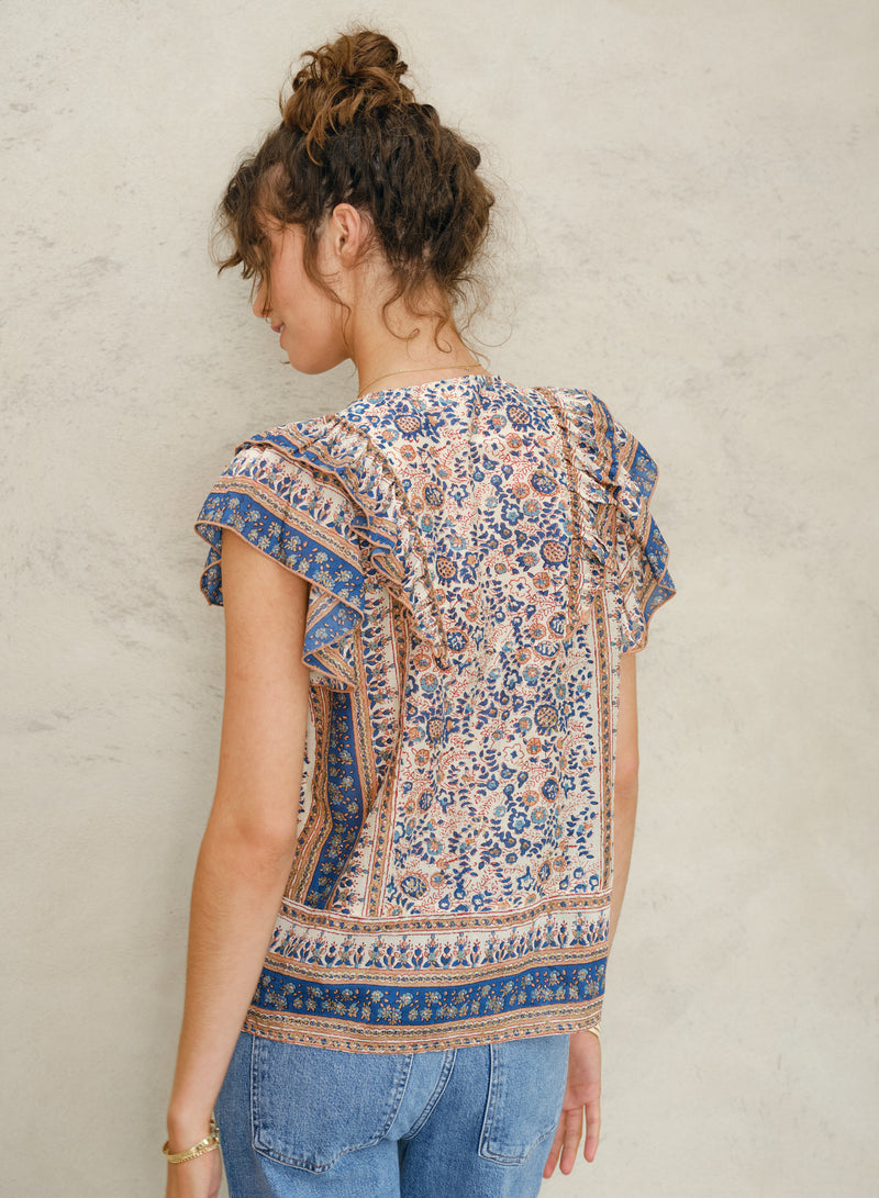 M.A.B.E Cass Frill Blouse