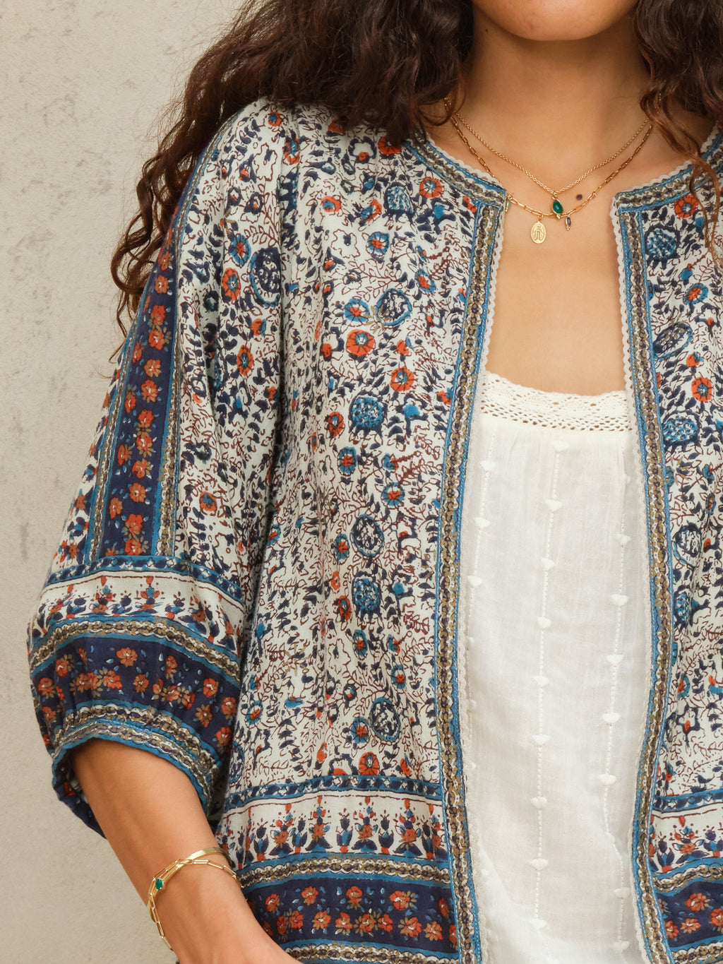 M.A.B.E Cass Print Jacket