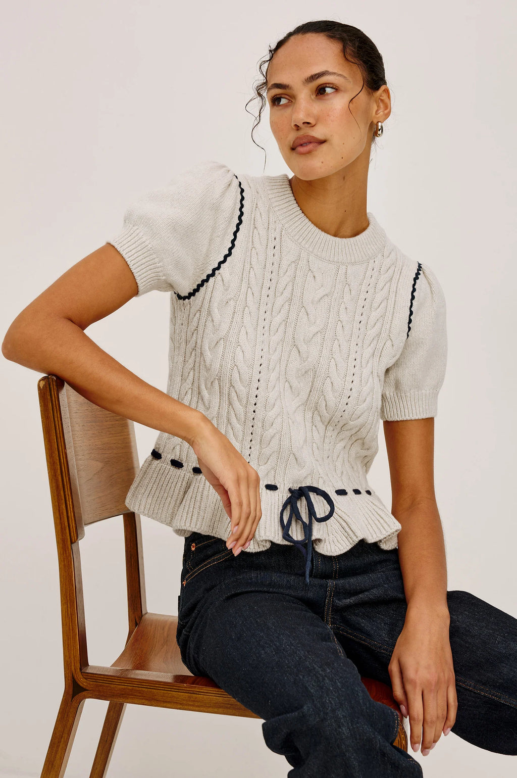 Rails Chandi Knit - Heather Oat