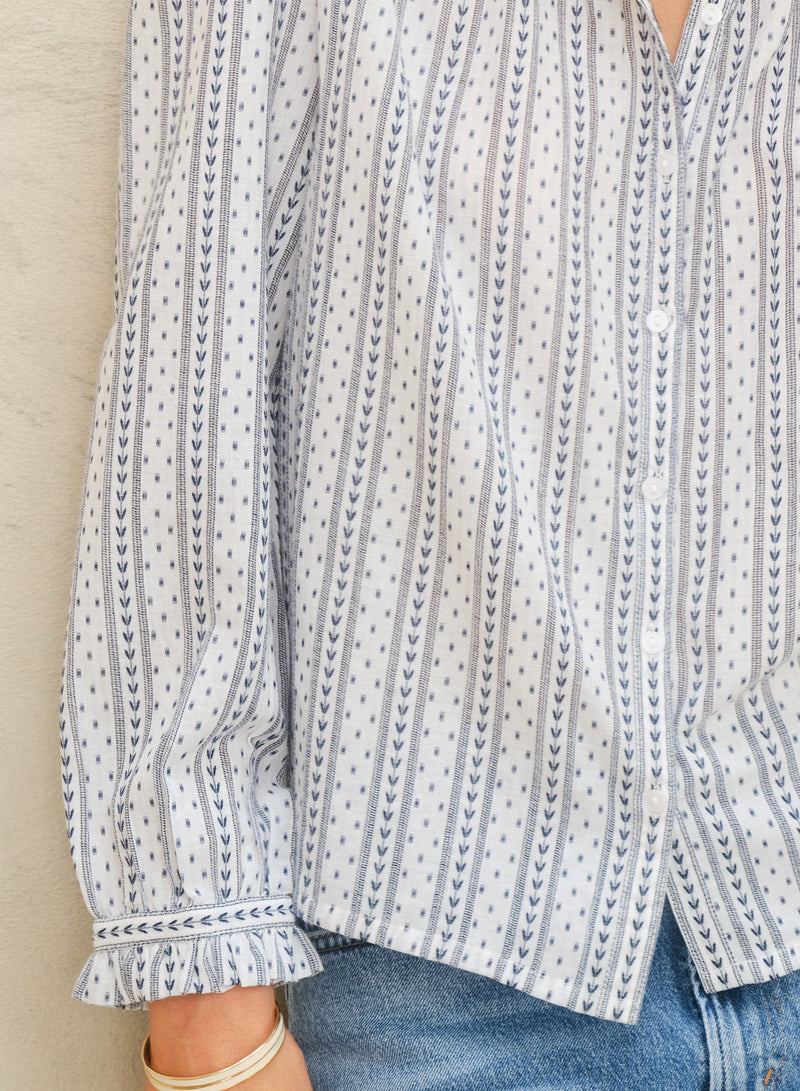 M.A.B.E Chrissie Shirt- Pattern Stripe