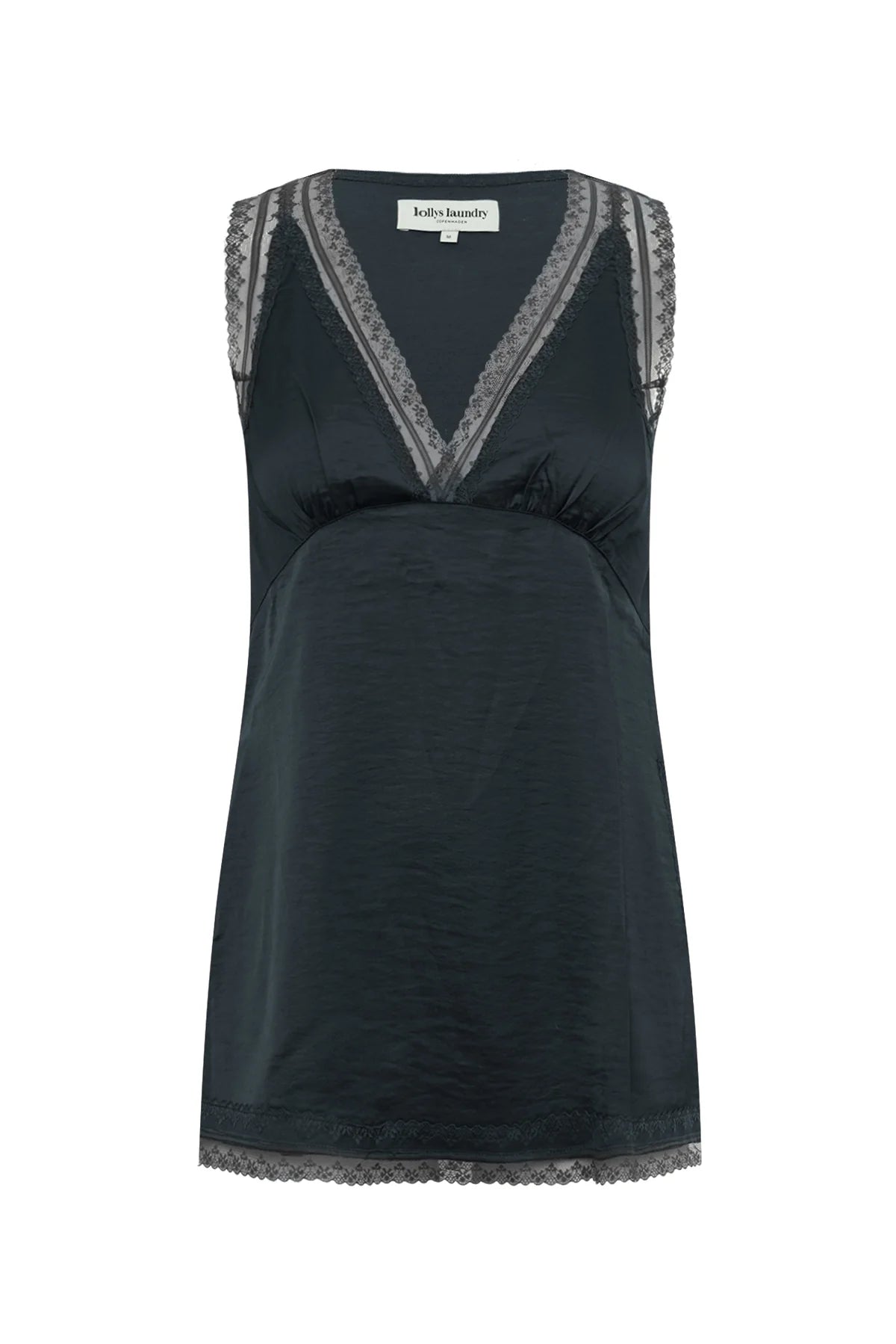 Lollys Laundry Cain Silky Top - Black