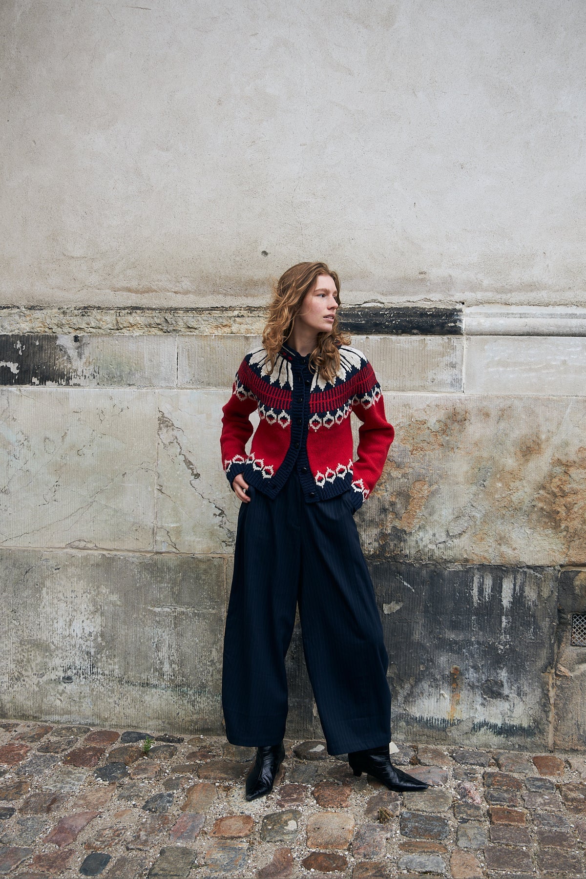 Lollys Laundry Clare Cardigan - Red