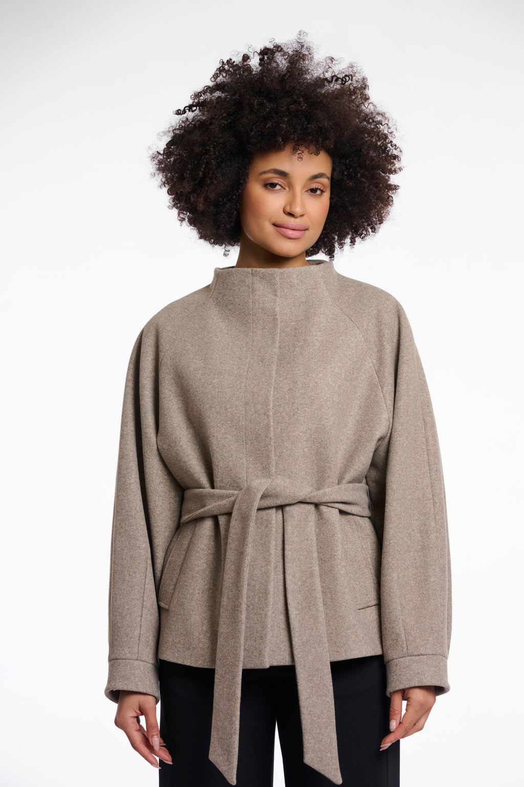 Rino & Pelle Cornelia Tie Jacket - Toffee