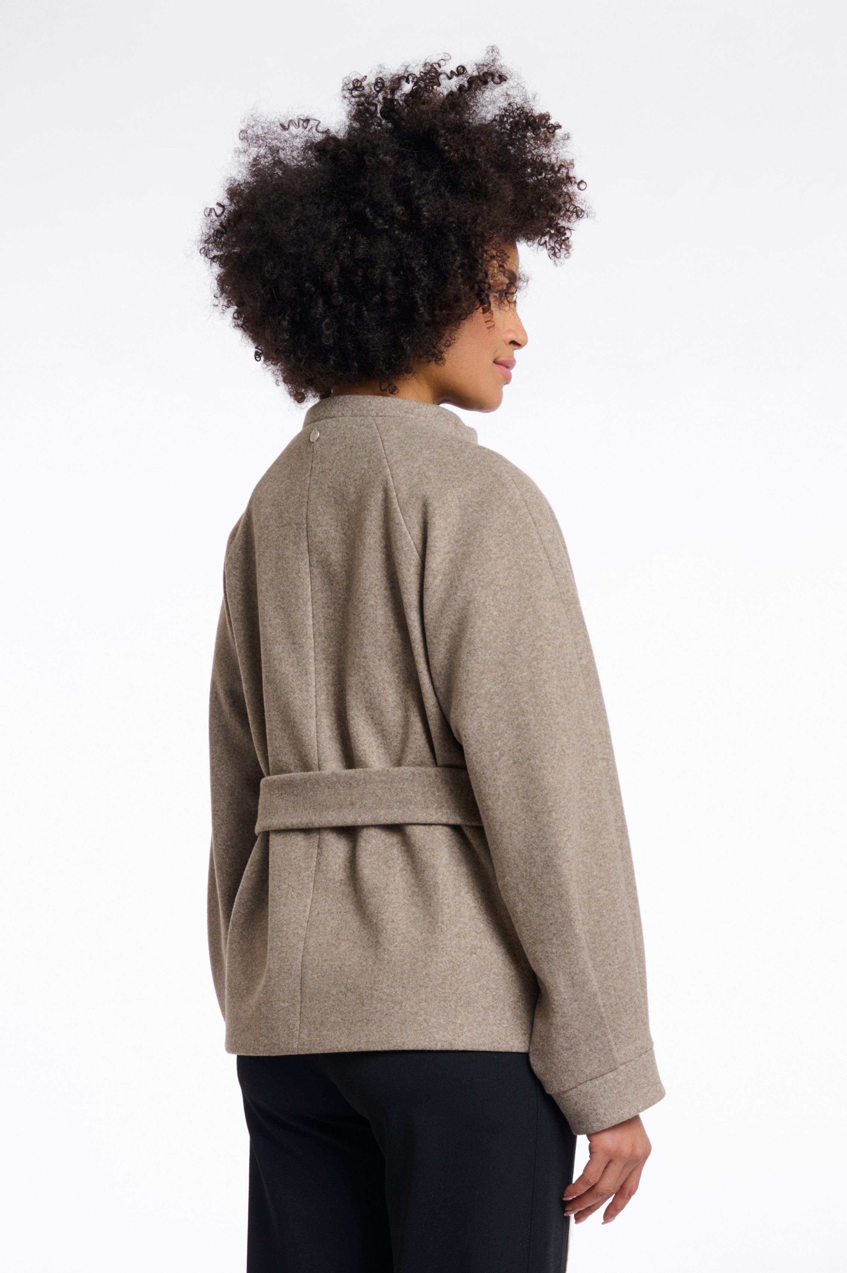 Rino & Pelle Cornelia Tie Jacket - Toffee