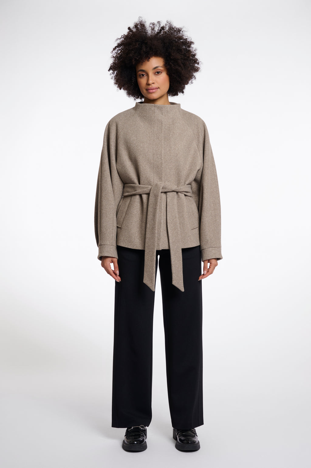 Rino & Pelle Cornelia Tie Jacket - Toffee